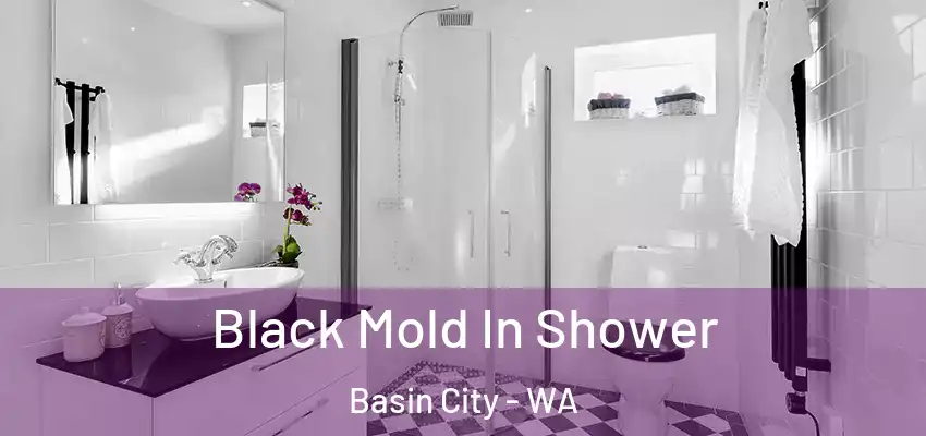  Black Mold In Shower Basin City - WA